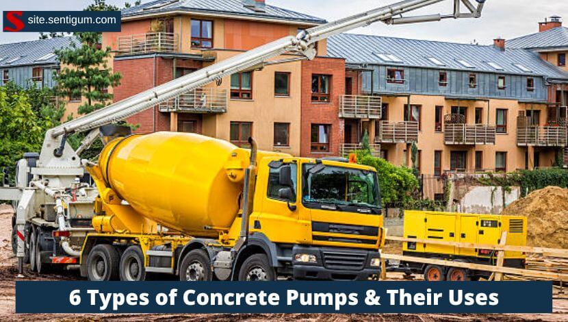 6 Types Of Concrete Pumps & Their Uses