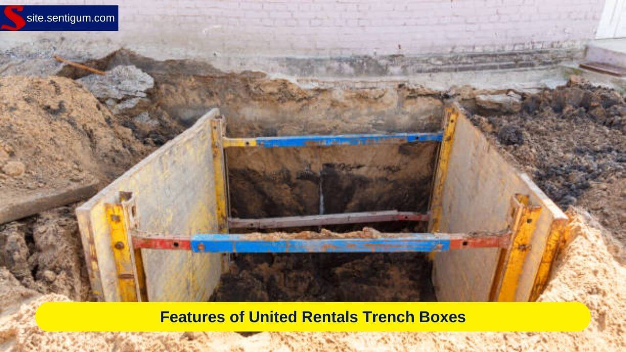 United Rentals Trench box Tabulated Data