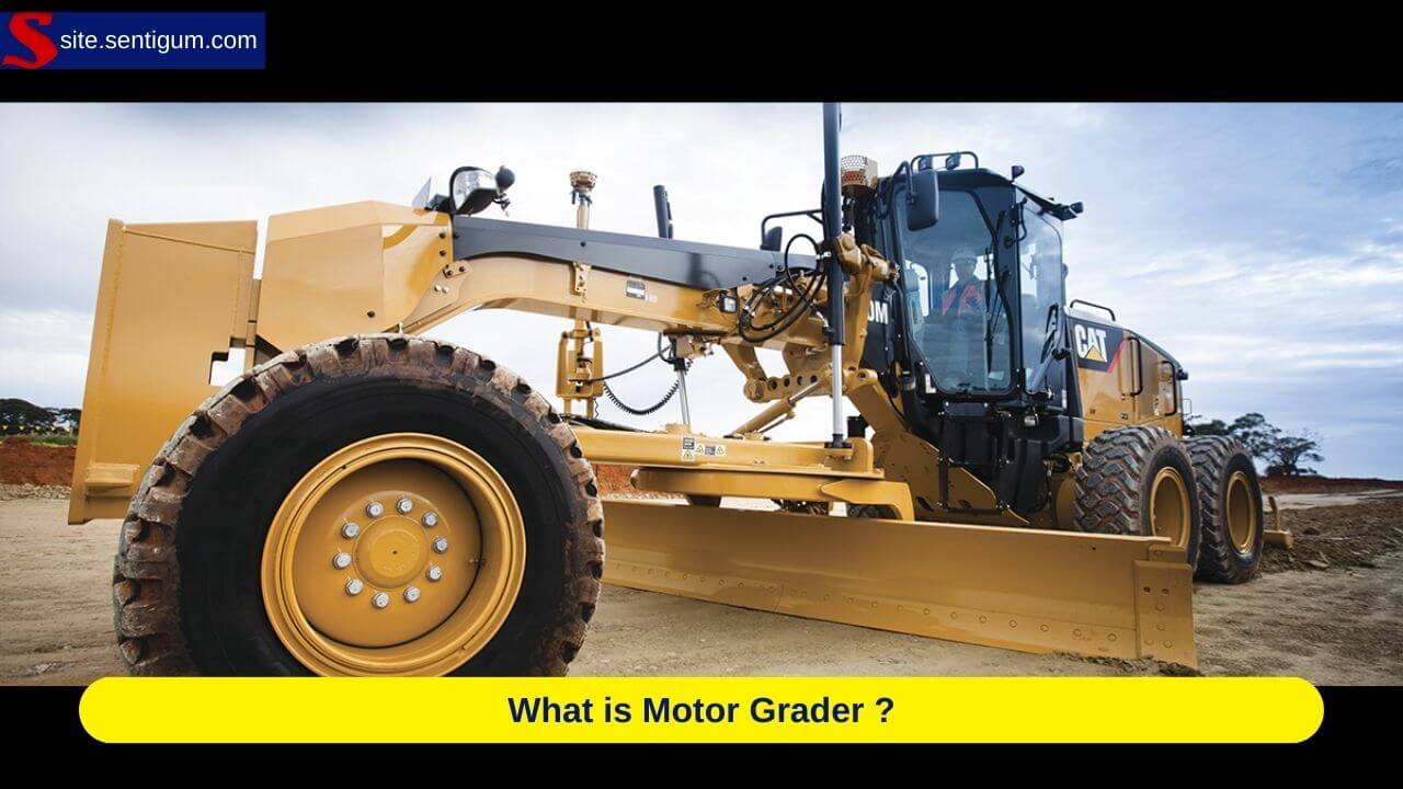 Finish Grading With Motor Grader